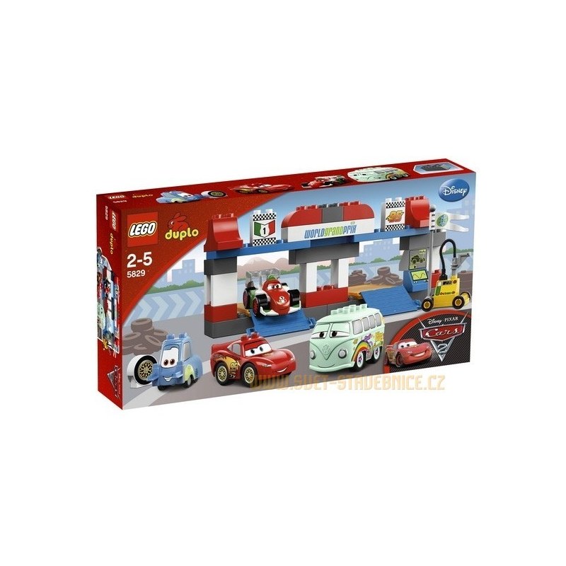 LEGO DUPLO Cars - Zastávka v depe 5829 - Stavebnice