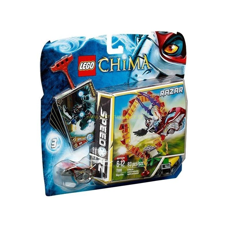 LEGO CHIMA - Ohnivý kruh 70100 - Stavebnice