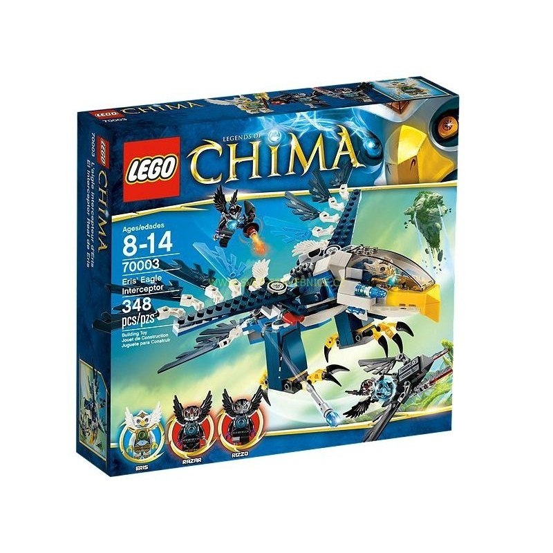 LEGO CHIMA - Erisina orlia stíhačka 70003 - Stavebnice