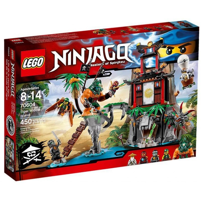 LEGO Ninjago 70604 Ostrov Tygří vdova - Stavebnice
