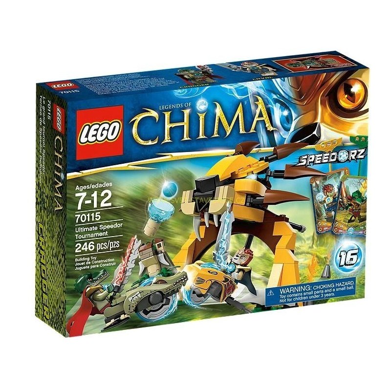 LEGO CHIMA - Rozhodující turnaj Speedorů 70115 - Stavebnice