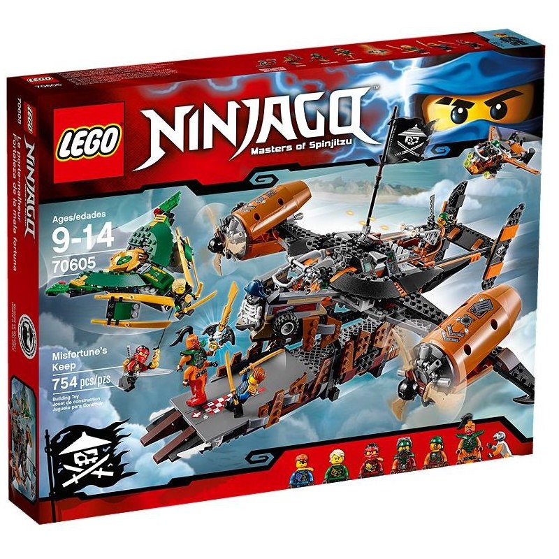 LEGO Ninjago 70605 Smolná tvrz - Stavebnice