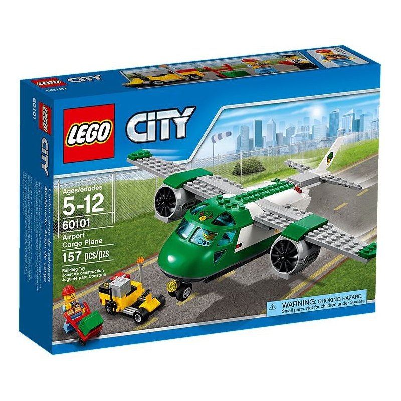 LEGO City 60101 Letiště - nákladní letadlo - Stavebnice