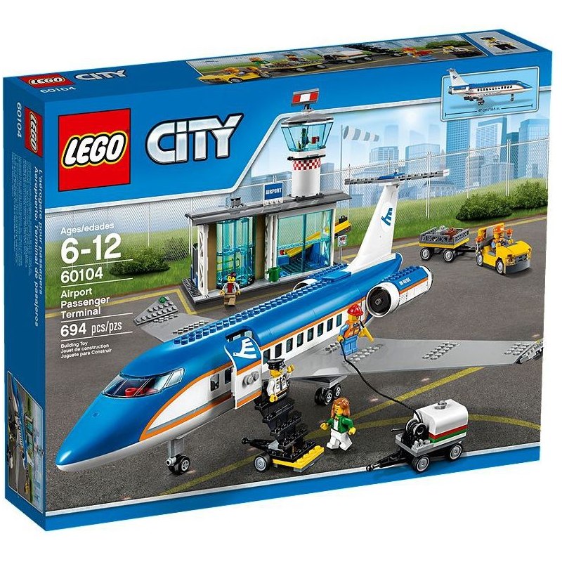 LEGO City 60104 Letiště - terminál pro pasažéry - Stavebnice