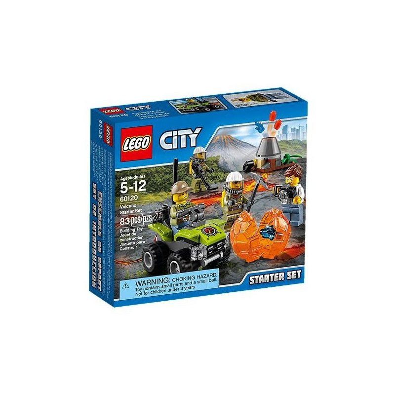 LEGO City 60120 Sopečná startovací sada - Stavebnice