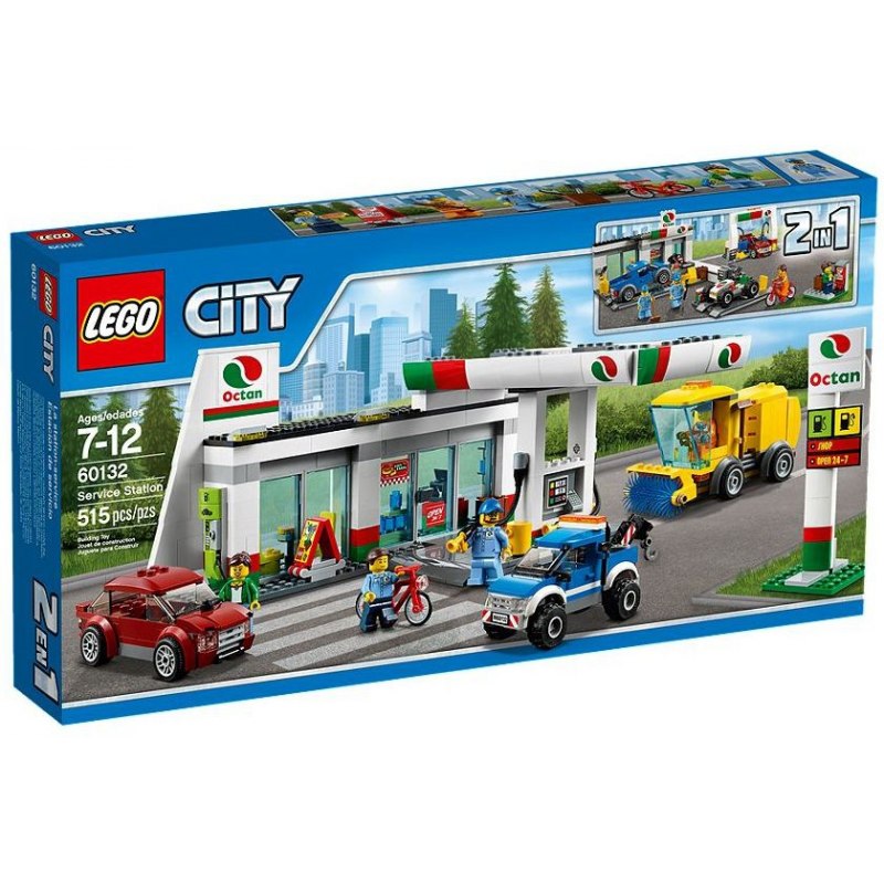 LEGO City 60132 Benzínová stanice - Stavebnice