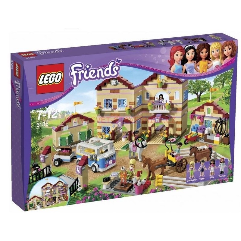 LEGO FRIENDS - Prázdninový jazdecký tábor 3185 - Stavebnice