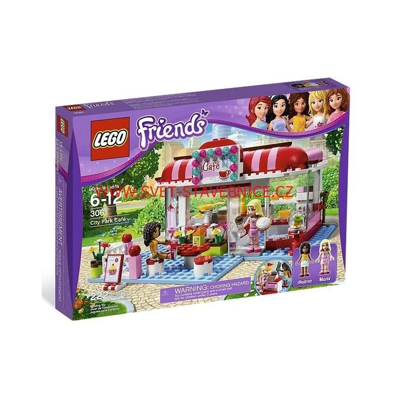 LEGO FRIENDS - Kaviareň v parku 3061 - Stavebnice