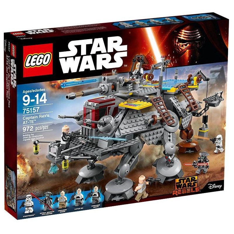 LEGO Star Wars 75157 AT-TE kapitána Rexe - Stavebnice