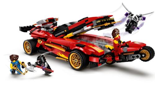 LEGO Ninjago 71737 Kaiův červený bourák